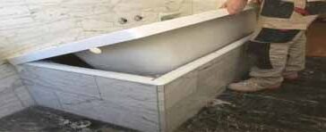 4 BUENAS
  RAZONES : CAMBIAR LA BAÑERA POR UN PLATO DE DUCHA DE RESINA