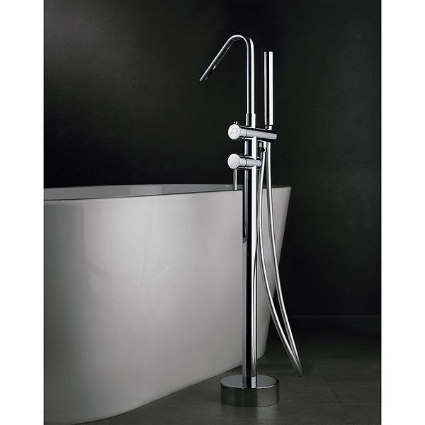 grifería de baño en negro no empotrada