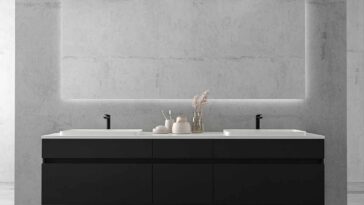 mueble de baño suspendido