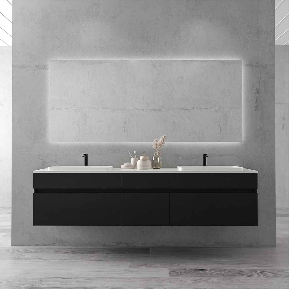 mueble de baño suspendido