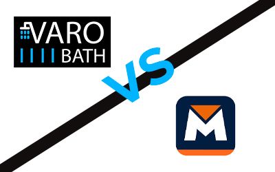 Platos de ducha Bricomart vs Varobath
