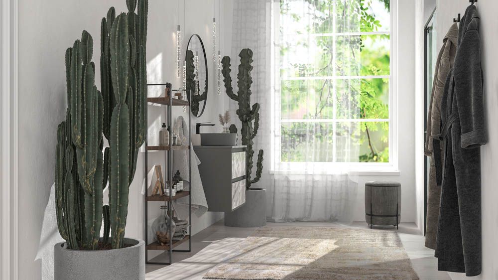 baños pequeños con ducha modernos
