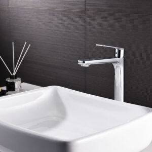Grifo Monomando Alto de Lavabo GLORY Cromo