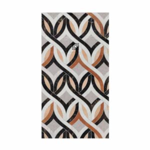 Plato de ducha resina Art-Deco textura pizarra Antikes. Antideslizante STONE 3D moderno