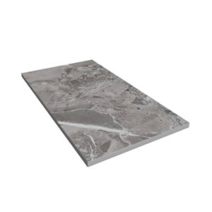 Plato de ducha resina textura pizarra. Efecto en mármol Milos - antideslizante STONE 3D moderno