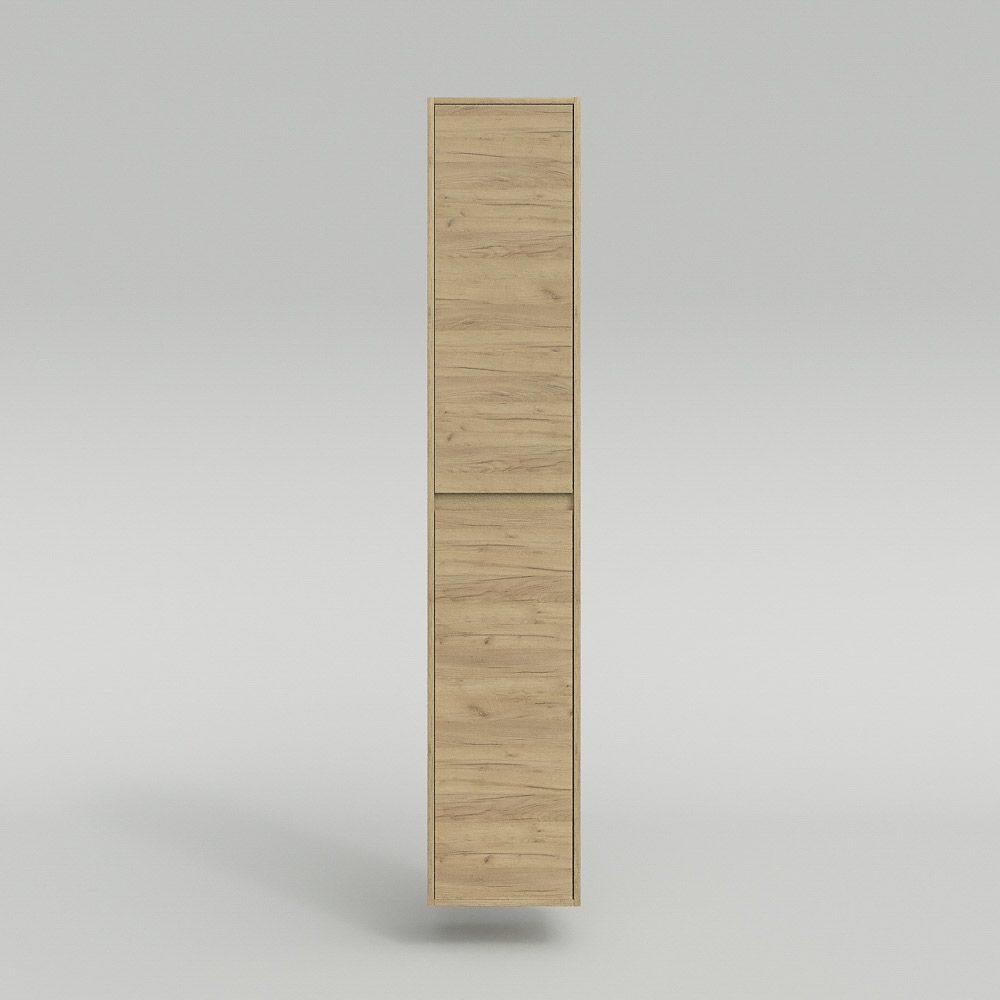 Columna de baño 2 puertas suspendida 185 cm x 35 cm x 25 cm acabado ROBLE CLARO - Imagen 2