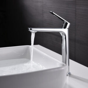 Grifo Monomando Alto de Lavabo GLORY Cromo