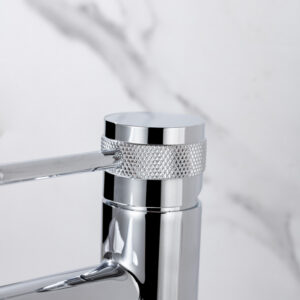 Grifo Monomando Alto de Lavabo DIAMOND Cromo