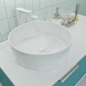 Mueble de baño ELLA con patas 2 cajones acabado OCEAN