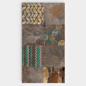 Plato de ducha resina Art-Deco textura pizarra Timiris. Antideslizante STONE 3D moderno