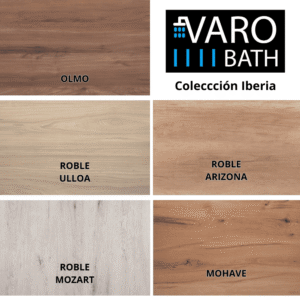 Columna de baño IBERIA suspendida 2 puertas 120 cm x 35 cm x 21 cm acabado ALCATRAZ