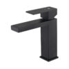 Grifo Monomando de Lavabo ARMY Negro Mate