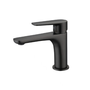 Grifo Monomando de Lavabo NATURE Negro Mate