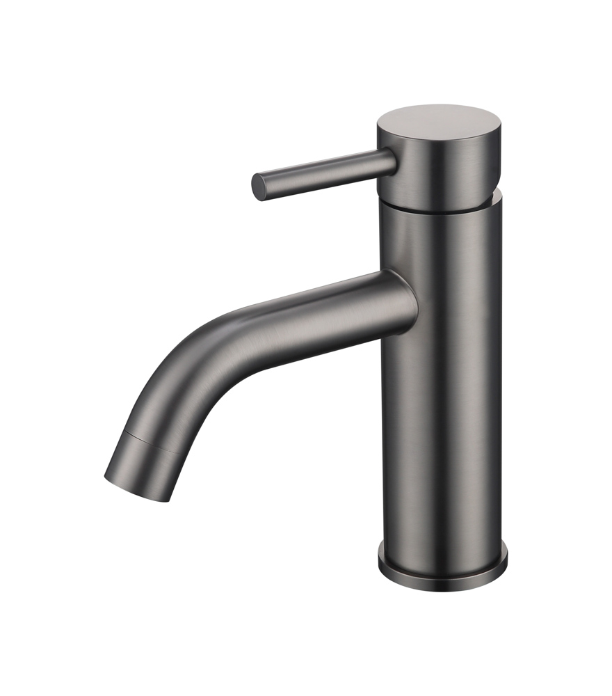Grifo Monomando de Lavabo ROCK Black Gum Metal