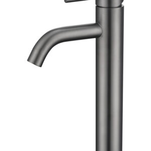 Grifo Monomando de Lavabo Alto ROCK Black Gum Metal