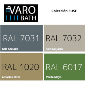 Mueble de baño FUSE suspendido 1 cajón BLANCO
