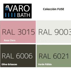 Mueble de baño FUSE suspendido 1 cajón BLANCO