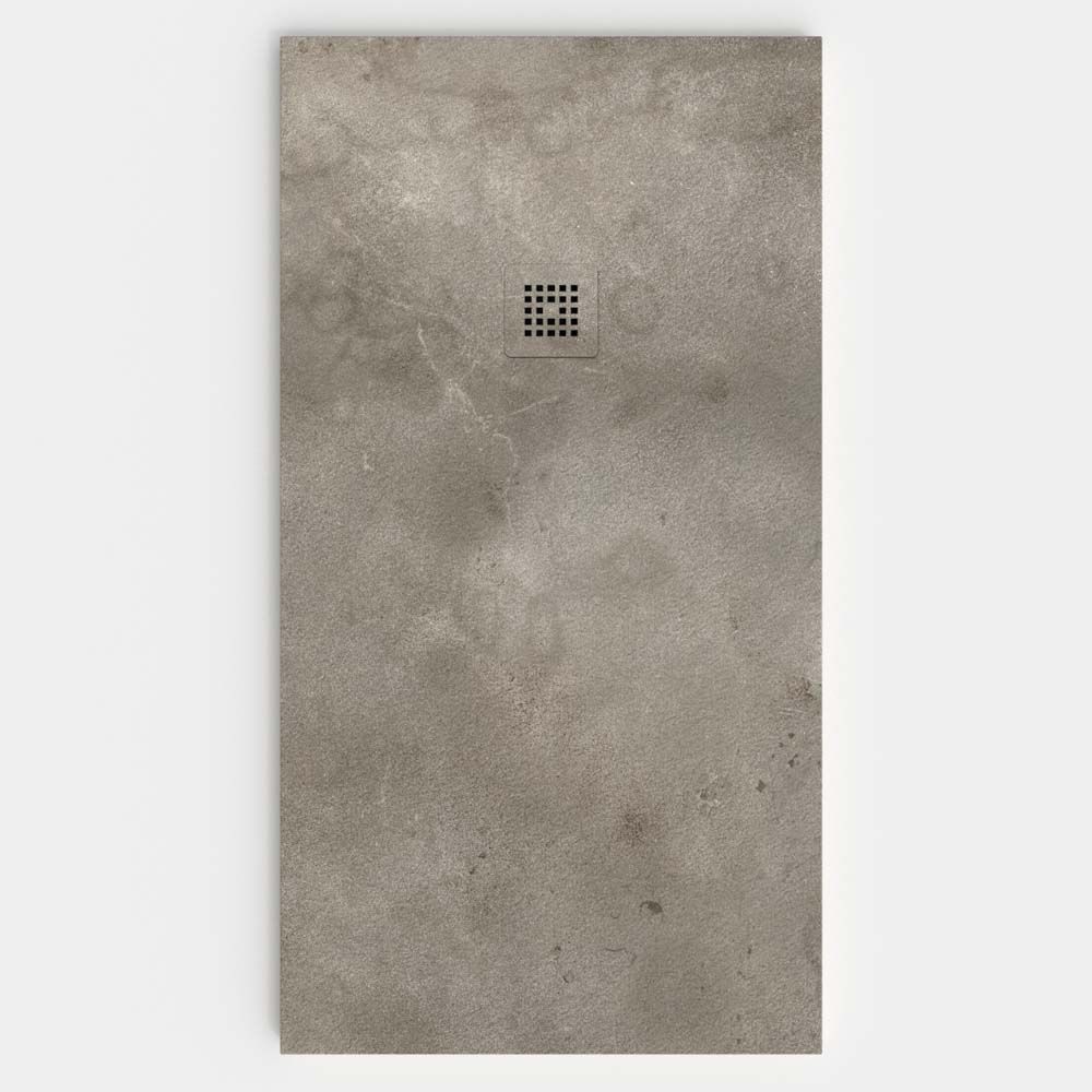 Plato de ducha efecto Cemento Almada - antideslizante STONE 3D moderno