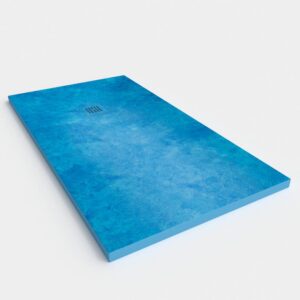 Plato de ducha efecto Cemento Blue - antideslizante STONE 3D moderno