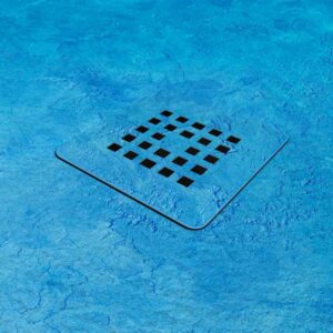 Plato de ducha efecto Cemento Blue - antideslizante STONE 3D moderno