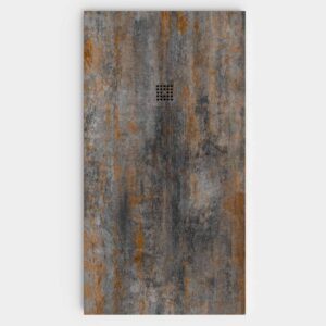 Plato de ducha efecto Cemento Edipo - antideslizante STONE 3D moderno