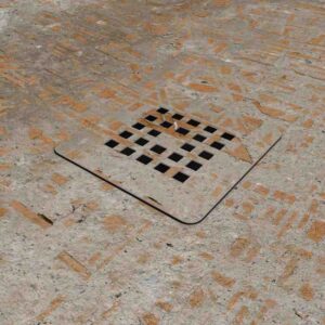 Plato de ducha efecto Cemento Nevoa - antideslizante STONE 3D moderno