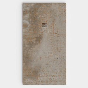 Plato de ducha efecto Cemento Nevoa - antideslizante STONE 3D moderno