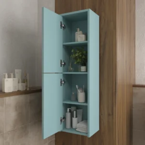 Columna de baño TOSCANA suspendida 2 puertas 120 cm x 35 cm x 21 cm squadratto