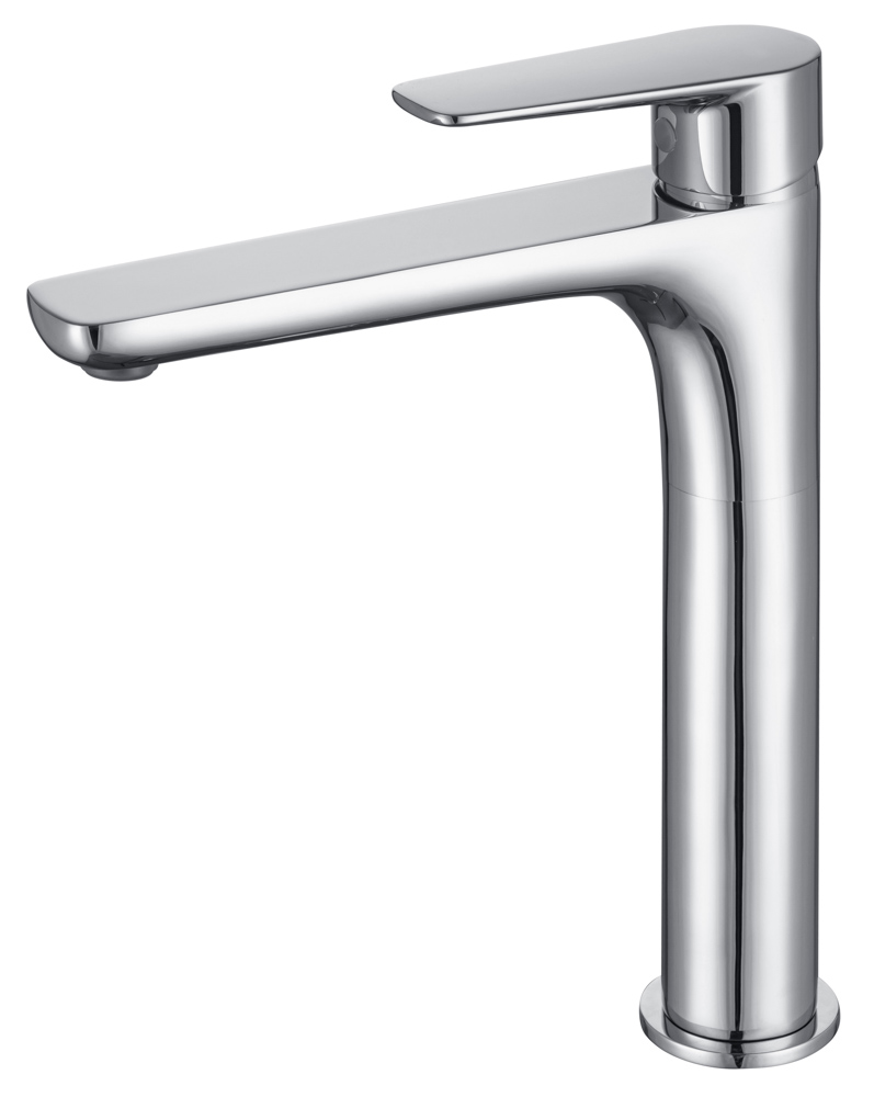 Grifo Monomando de Lavabo INFINITE Negro Cristal