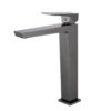 Grifo Monomando de Lavabo Alto INFINITE Negro Cristal
