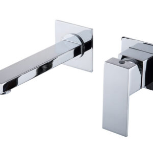 Grifo Monomando de Lavabo Empotrado THUNDER Cromo