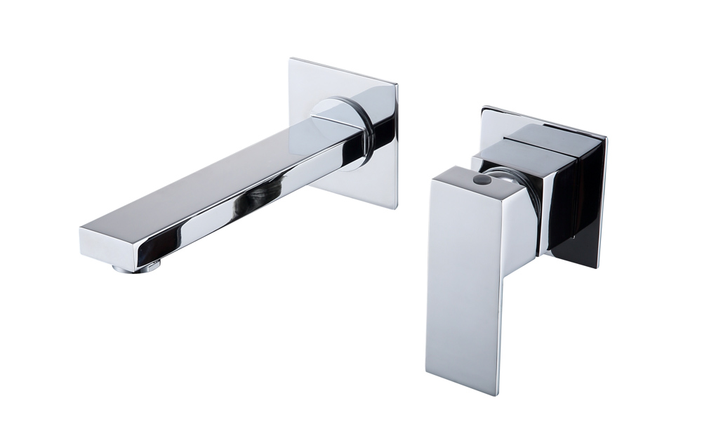 Grifo Monomando de Lavabo Empotrado THUNDER Cromo