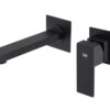 Grifo Monomando de Lavabo Empotrado THUNDER Negro Mate