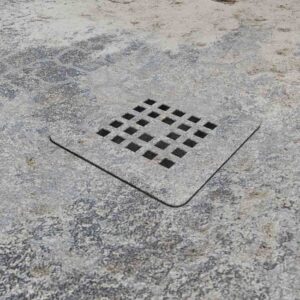 Plato de ducha efecto Cemento Amarna y otros colores - antideslizante STONE 3D moderno