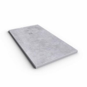 Plato de ducha efecto Cemento Argilio y otros colores - antideslizante STONE 3D moderno