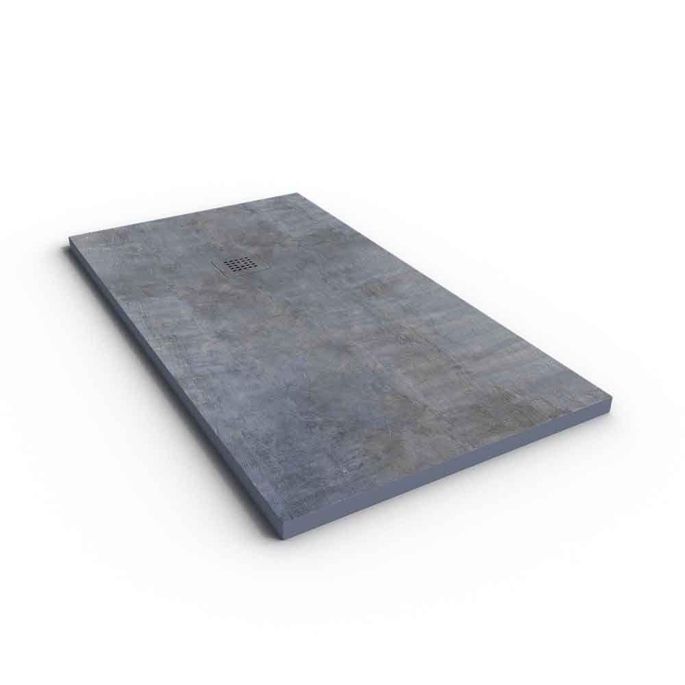Plato de ducha efecto Cemento Cellini y otros colores - antideslizante STONE 3D moderno - Imagen 2
