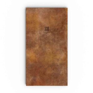 Plato de ducha efecto Cemento Cupra y otros colores - antideslizante STONE 3D moderno