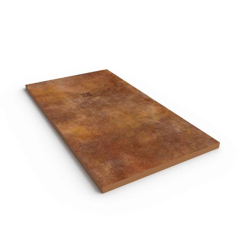 Plato de ducha efecto Cemento Cupra y otros colores - antideslizante STONE 3D moderno - Imagen 2