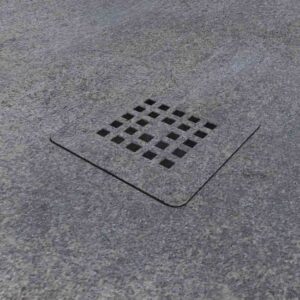 Plato de ducha efecto Cemento Linos y otros colores - antideslizante STONE 3D moderno