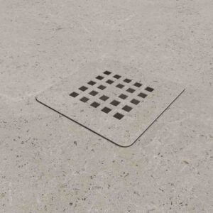 Plato de ducha efecto Resina Terrazo DESERT - antideslizante STONE 3D moderno