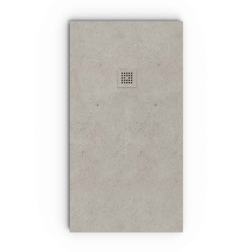 Plato de ducha efecto Resina Terrazo DESERT - antideslizante STONE 3D moderno