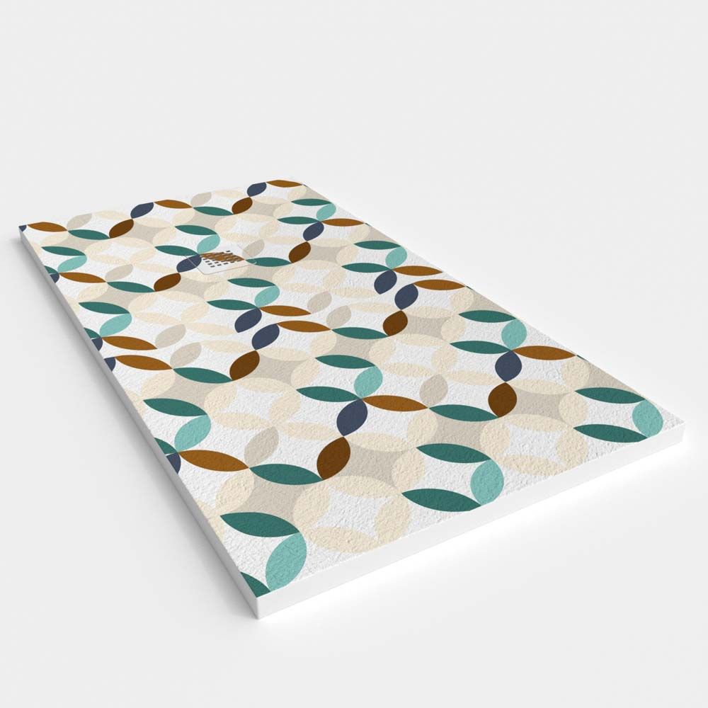 Plato de ducha resina textura pizarra. Efecto en Hidráulico Leivel - antideslizante STONE 3D moderno - Imagen 2
