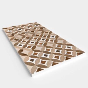 Plato de ducha resina textura pizarra. Efecto en Hidráulico Arhiza - antideslizante STONE 3D moderno