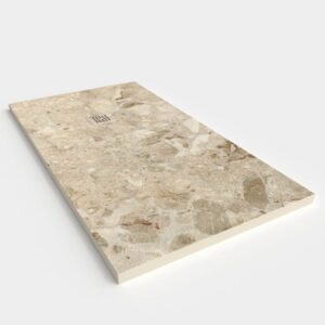 Plato de ducha resina textura pizarra. Efecto en Mármol Celle - antideslizante STONE 3D moderno