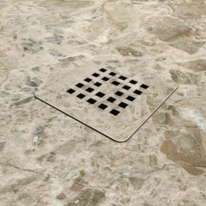 Plato de ducha resina textura pizarra. Efecto en Mármol Janti - antideslizante STONE 3D moderno