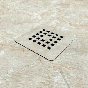 Plato de ducha resina textura pizarra. Efecto en Mármol Omaza - antideslizante STONE 3D moderno