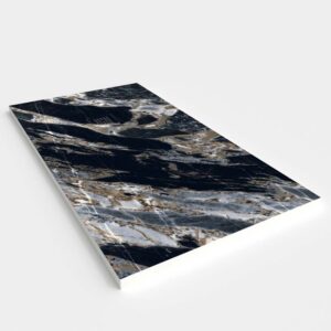 Plato de ducha resina textura pizarra. Efecto en Mármol Maeba - antideslizante STONE 3D moderno