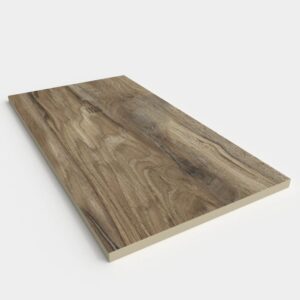 Plato de ducha resina textura pizarra acabado efecto Madera Nogal Somoa - antideslizante STONE 3D moderno
