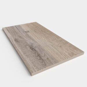 Plato de ducha resina textura pizarra acabado efecto Madera Roble Salvaje - antideslizante STONE 3D moderno