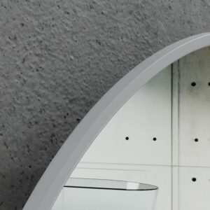 Espejo de baño CLARA redondo con luz ambiental